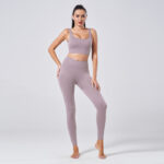Women’s Quick-Dry Yoga Set | Sports Bra Performance Outfit
