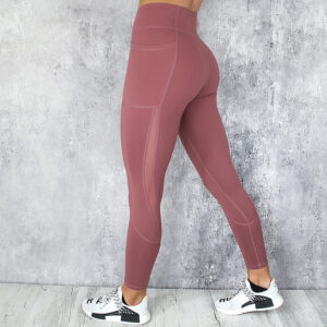 Quick-Dry Cropped Leggings with Mesh Stitching | Running, Sports & Yoga